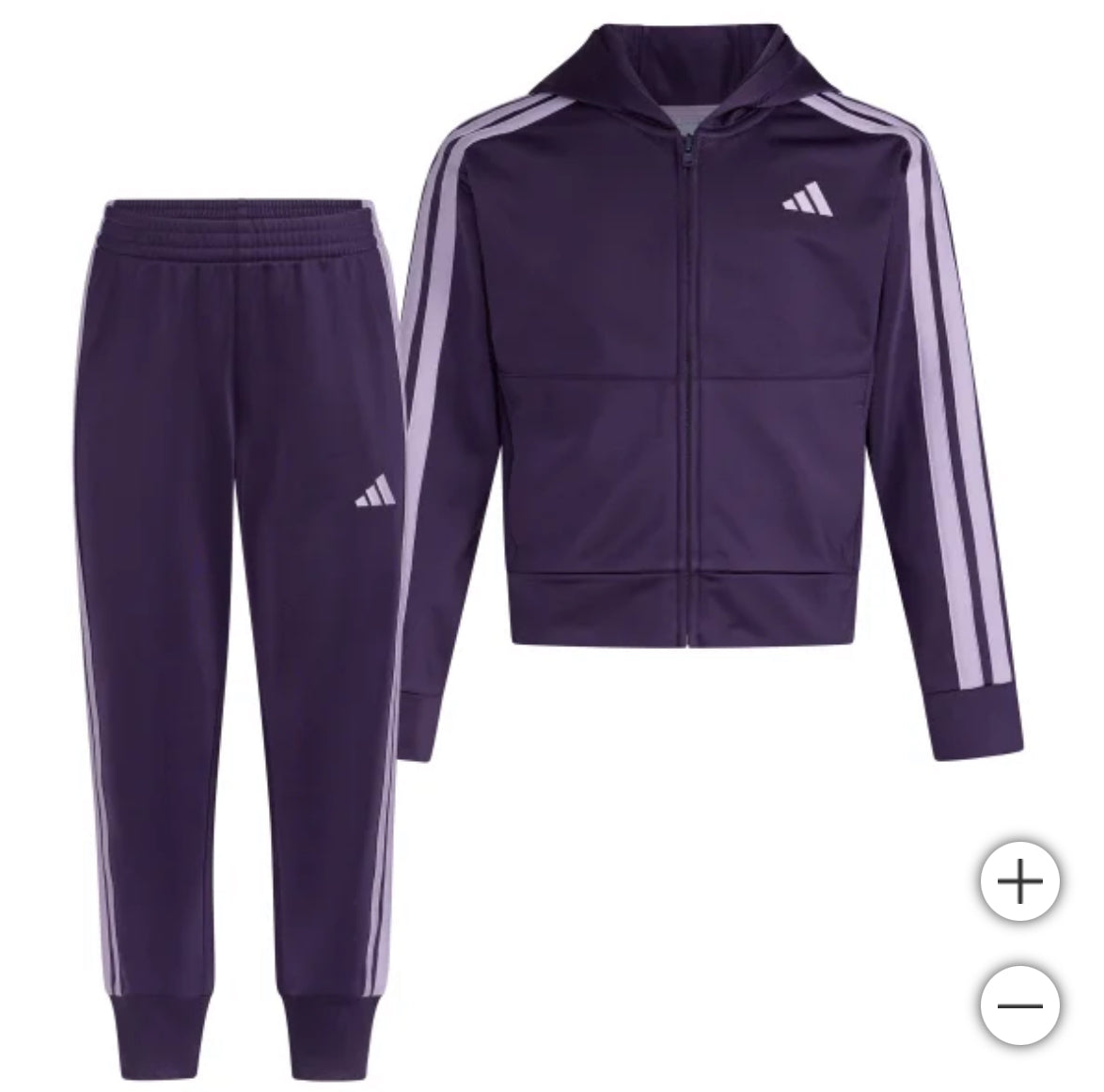 Lavender キッズビーセット② Adidas Kids' 2-Piece Set – Tots & Trends by Morgan