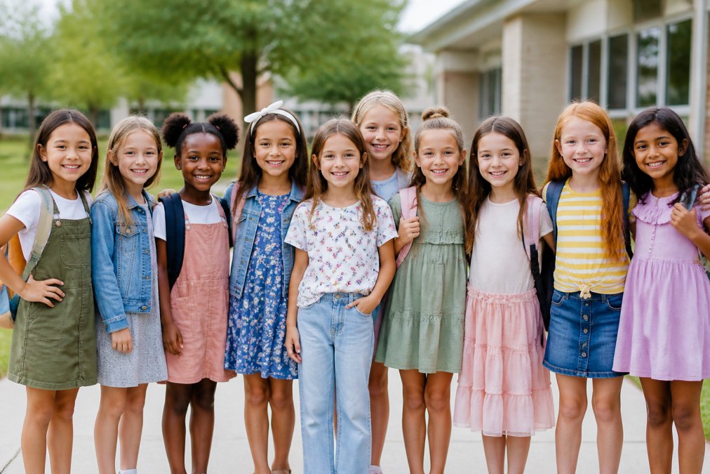 10 Stylish Outfit Ideas for Elementary School Girls
