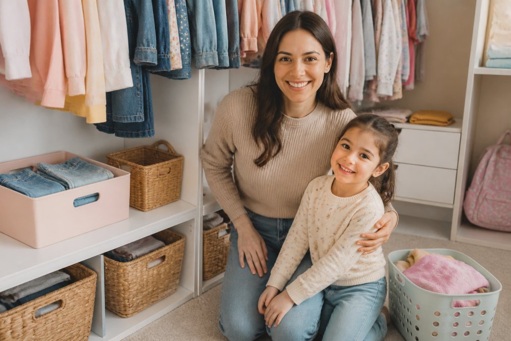 How to Organize a Kids Closet Efficiently
