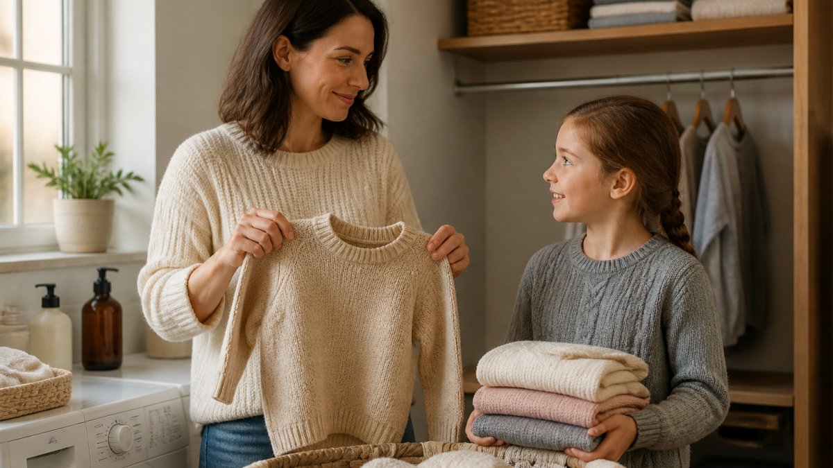 Preventing Pilling on Children's Cotton Sweaters