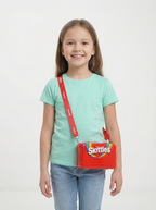 Skittles Rainbow Crossbody Canister Bag for Kids