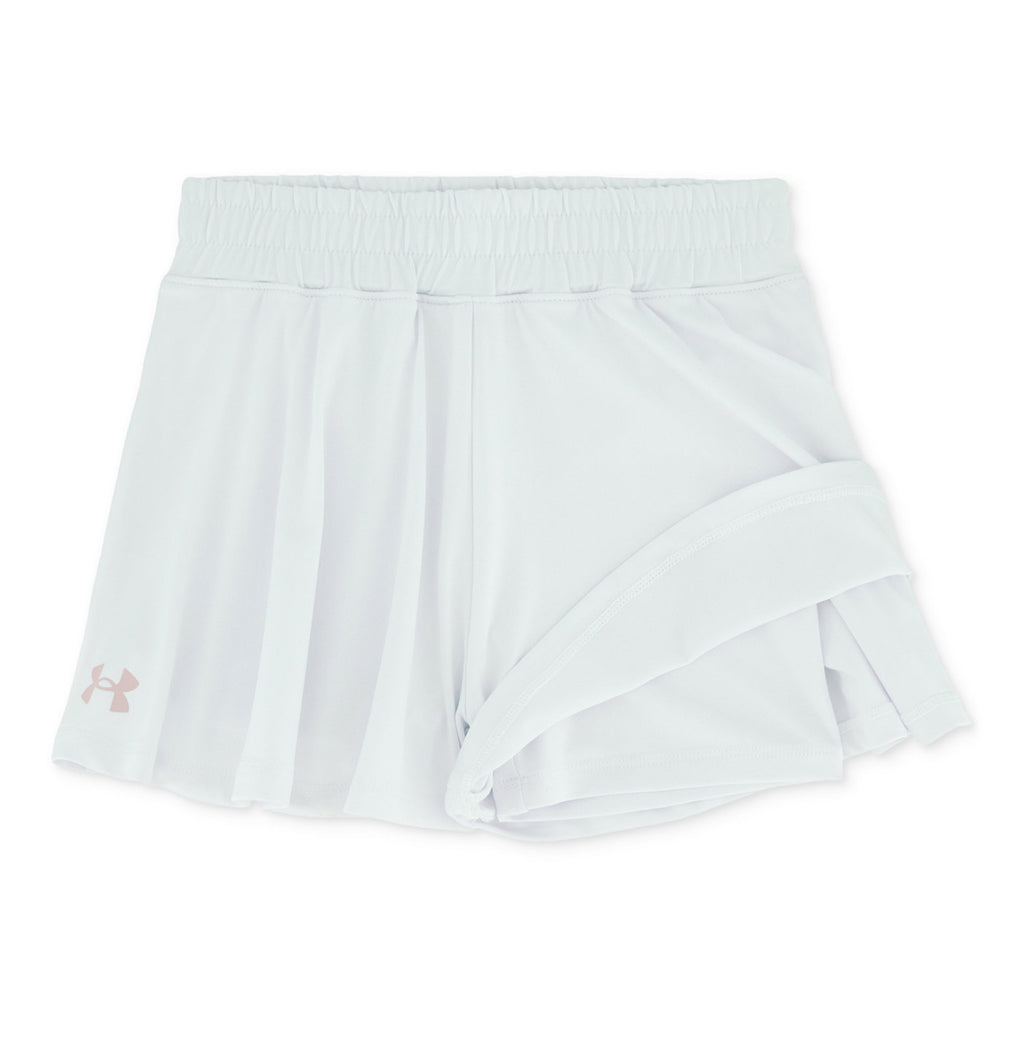 Under Armour Toddler and Little Girls T-shirt and Flare Layered-Look Shorts, 2-Piece Set