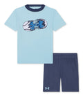 Under Armour Toddler and Little Boy Tech Sports T-Shirt and Shorts, 2-Piece Set
