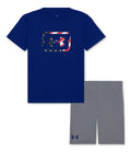 Under Armour Toddler and Little Boys Freedom Flag Logo Set