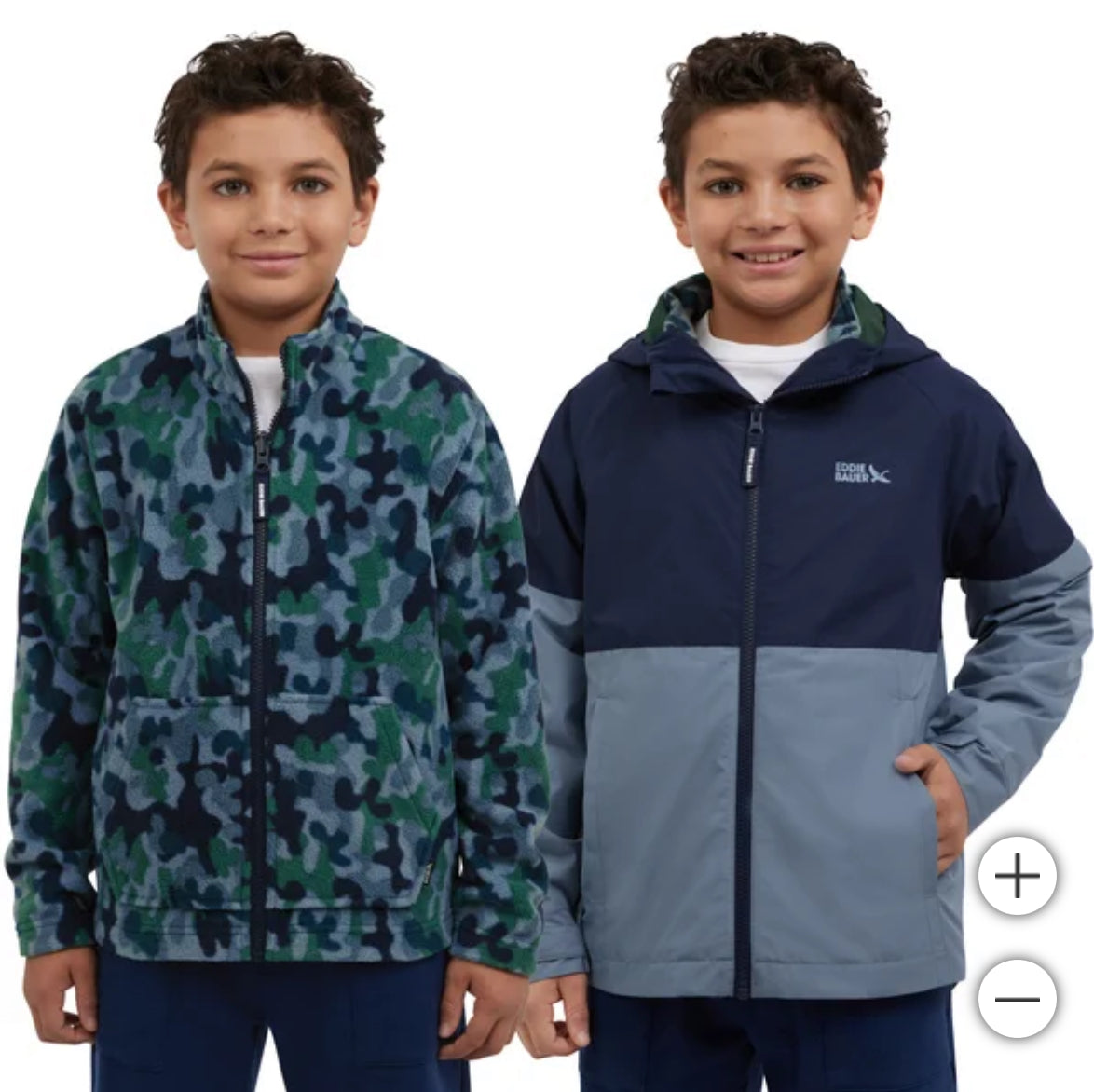 Eddie Bauer Youth 3-in-1 Jacket, Small to Large