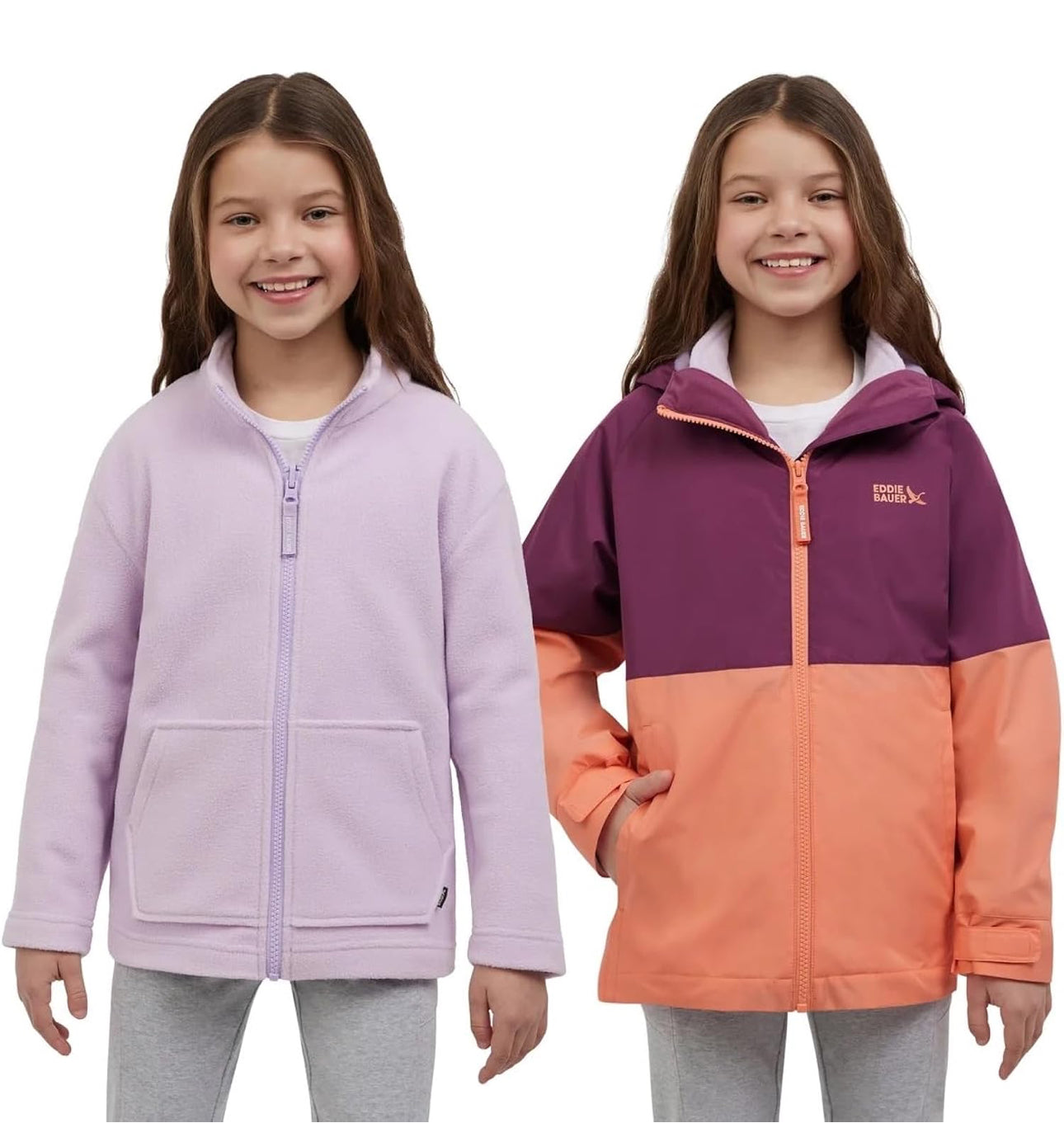 Eddie Bauer Youth 3-in-1 Jacket, Small to Large