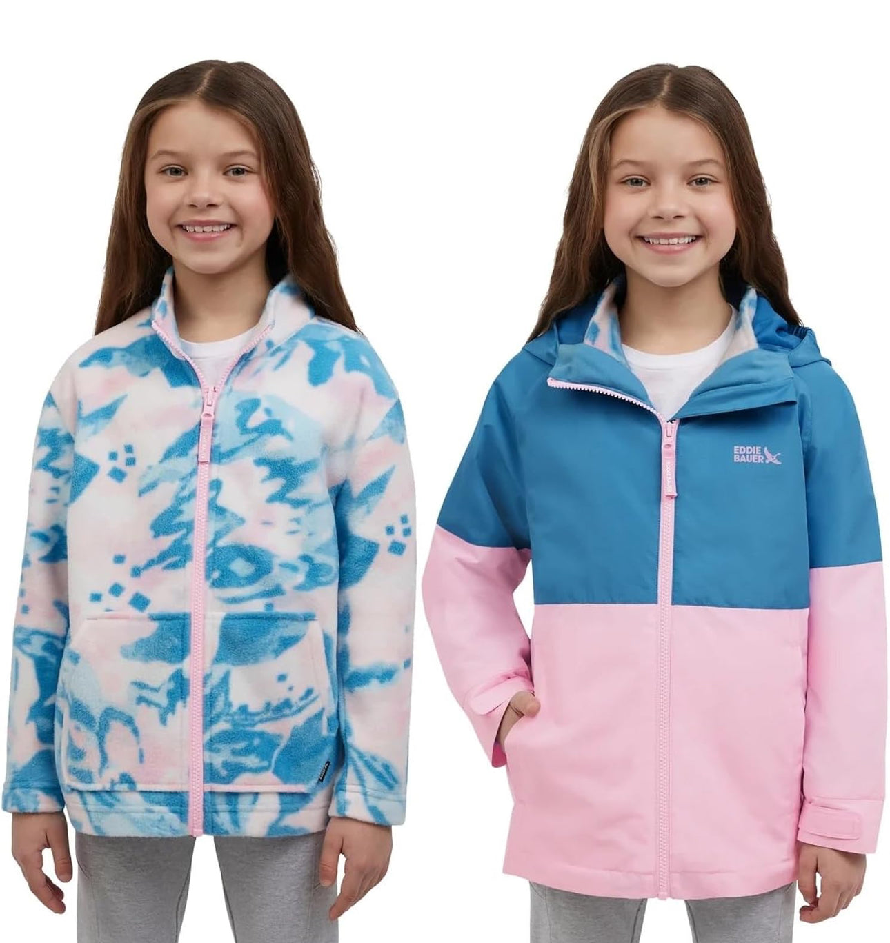 Eddie Bauer Youth 3-in-1 Jacket, Small to Large