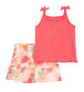 Carter's Baby 2-Piece Ribbed Tank and Floral Pull-On Skort Set