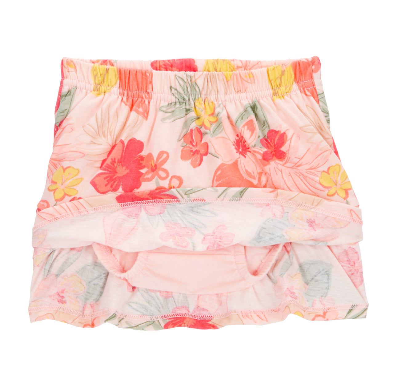 Carter's Baby 2-Piece Ribbed Tank and Floral Pull-On Skort Set