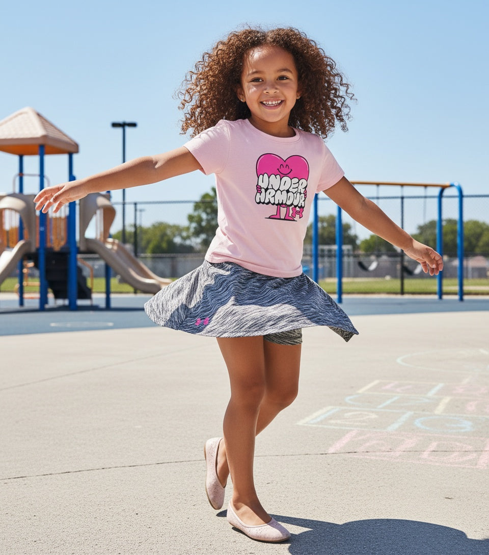 Under Armor Toddler and Little Girls Twist Skort Set