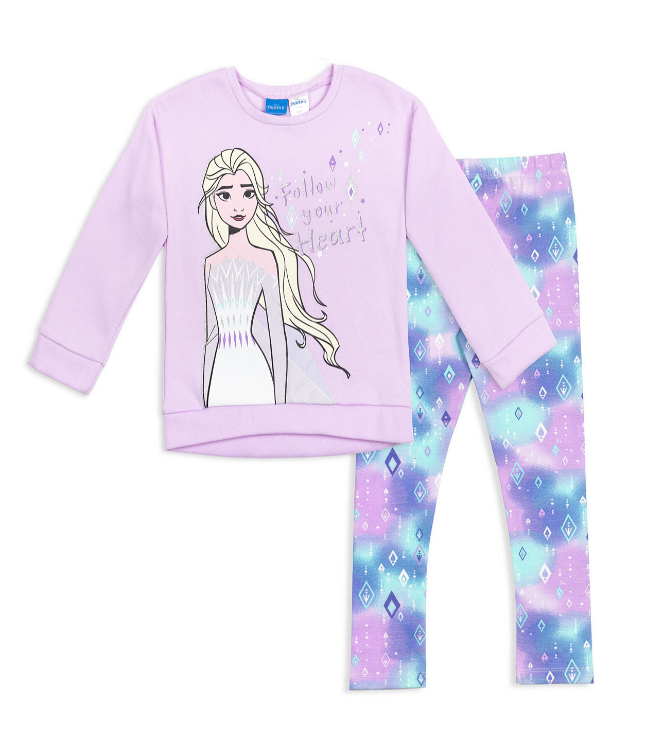 Frozen Toddler Girls Disney Sweatshirt and Leggings Outfit Set