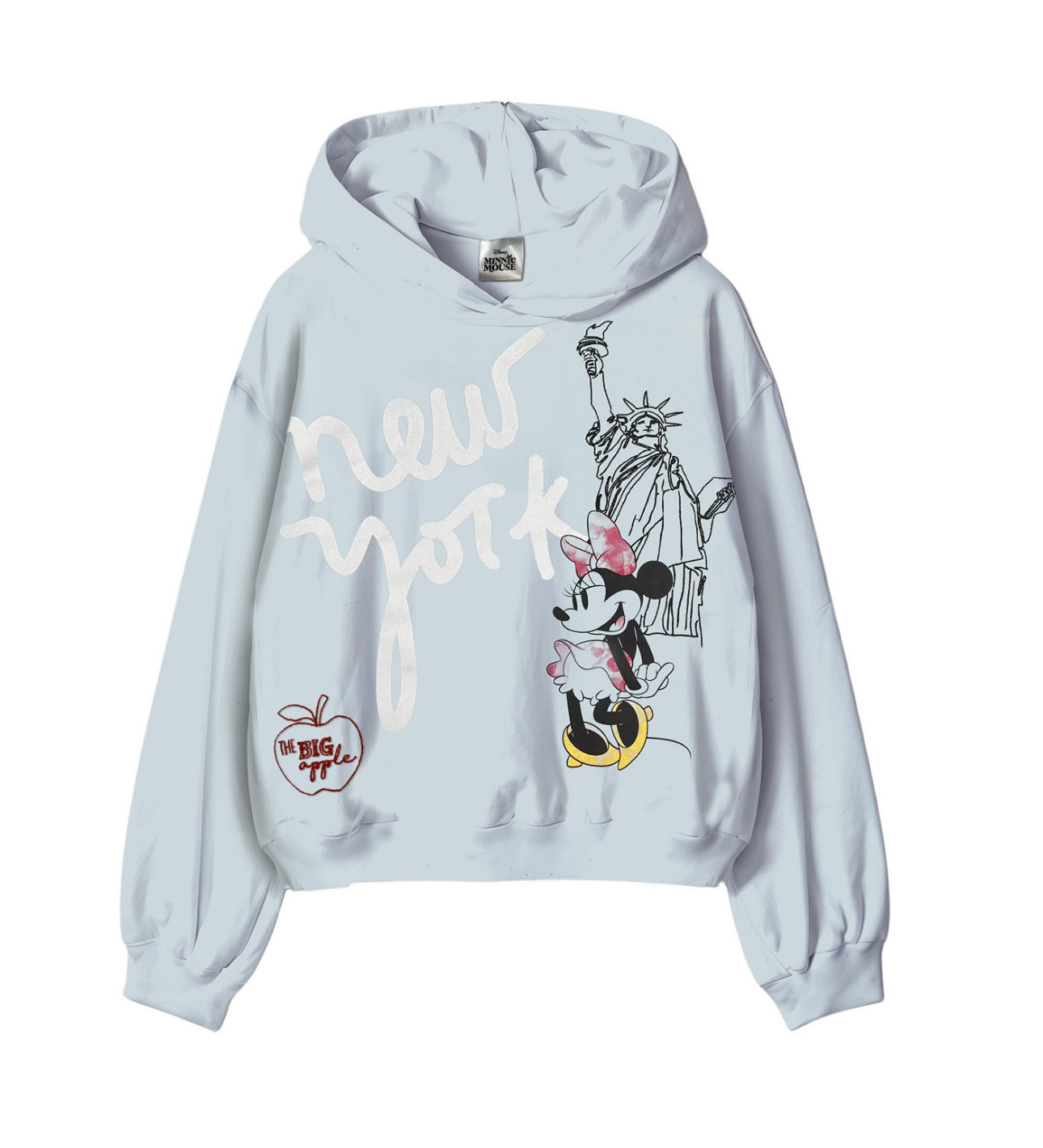 Disney Big Girls Minnie New York Hoodie, Sizes S to XL
