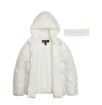 Weather Tamer Toddler and Little Girls Iridescent Foil Puffer Jacket, Size 2T