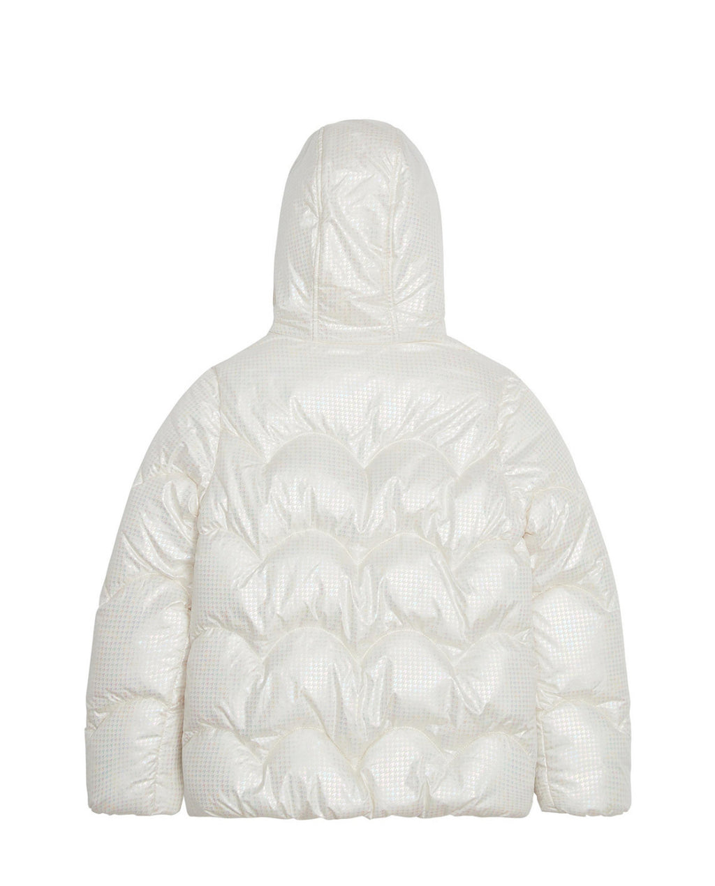 Weather Tamer Toddler and Little Girls Iridescent Foil Puffer Jacket, Size 2T