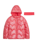 Weather Tamer Toddler and Little Girls Iridescent Foil Puffer Jacket, Size 2T