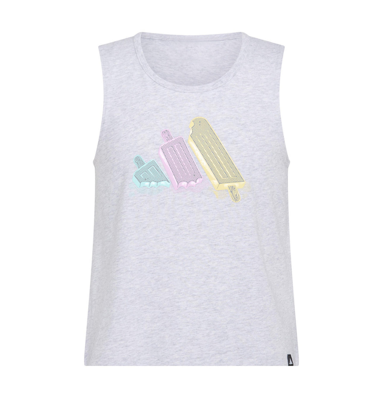 Adidas Big Girls Sleeveless Swing Heather Tank Top, Sizes S to XL
