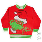 Character Youth Holiday Sweater (Grinch / Snoopy), Sizes XXS to L