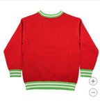 Character Youth Holiday Sweater (Grinch / Snoopy), Sizes XXS to L