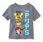 Paw Patrol Boys Toddler 2T-5T Top Pups Short Sleeve T-Shirt