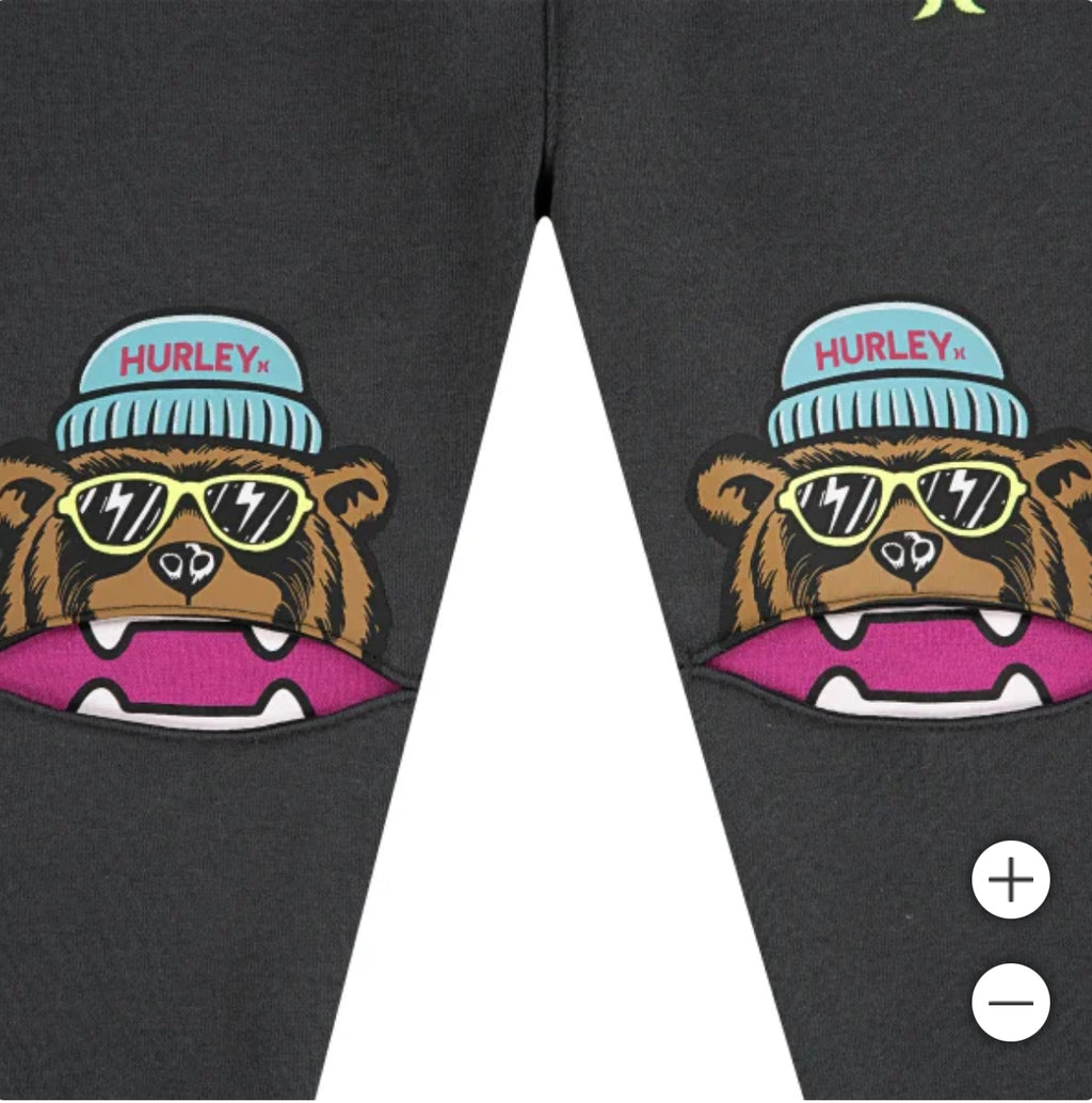 Hurley Kids' Hoodie & Joggers, 2-Piece Set