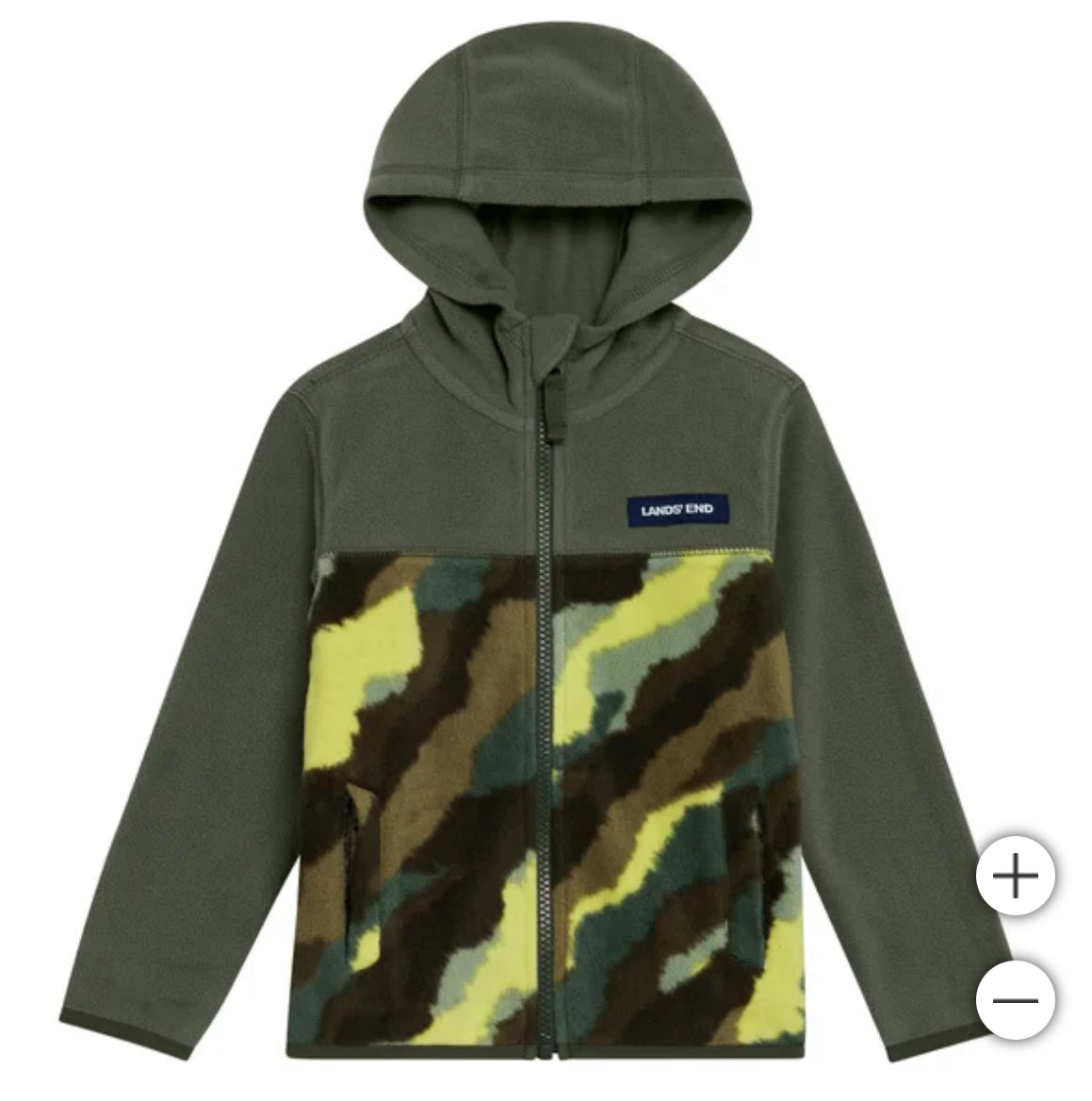 Lands' End Kid's Full Zip Jacket