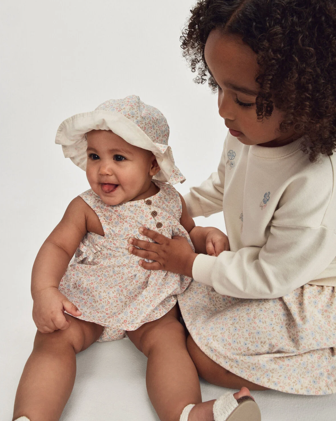 Carter's Toddler Girl 2-Piece Floral French Terry Top & Skort Set