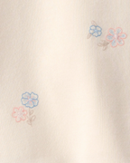 Carter's Toddler Girl 2-Piece Floral French Terry Top & Skort Set