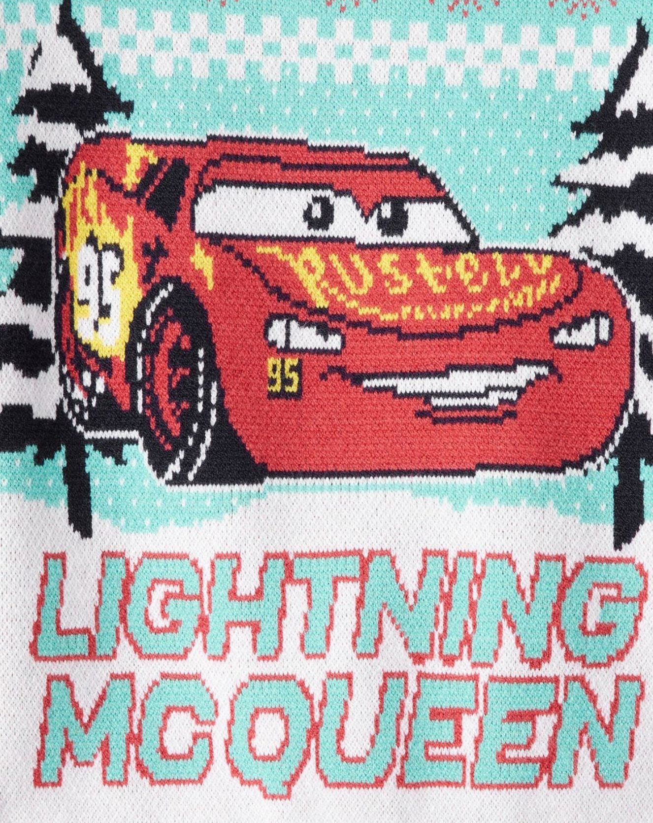 Carter's Toddler Boy Cars Lightning McQueen Winter Sweater