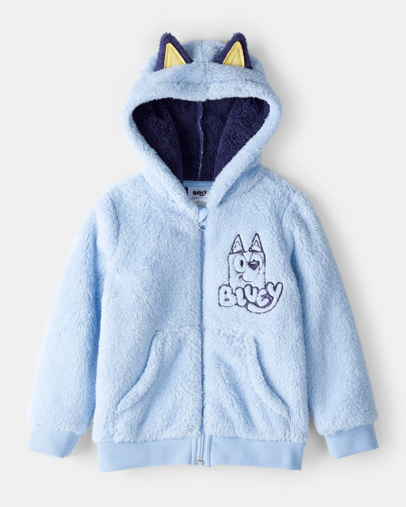 Carter's Bluey™ Sherpa Hooded Zip-Up Jacket