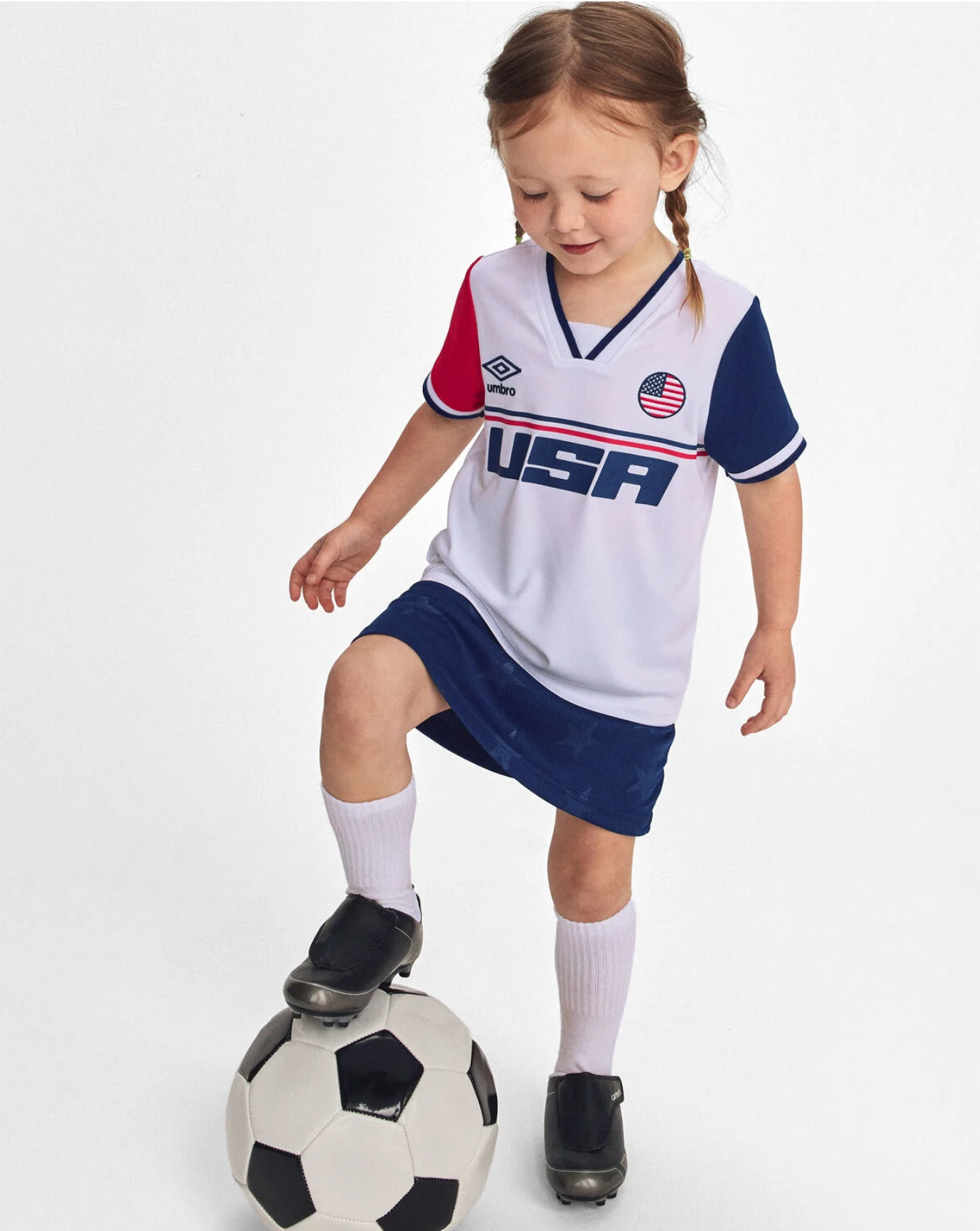 Carter's Umbro Kids 2-Piece USA Soccer: Jersey & Short Set / Jersey & Skort Set