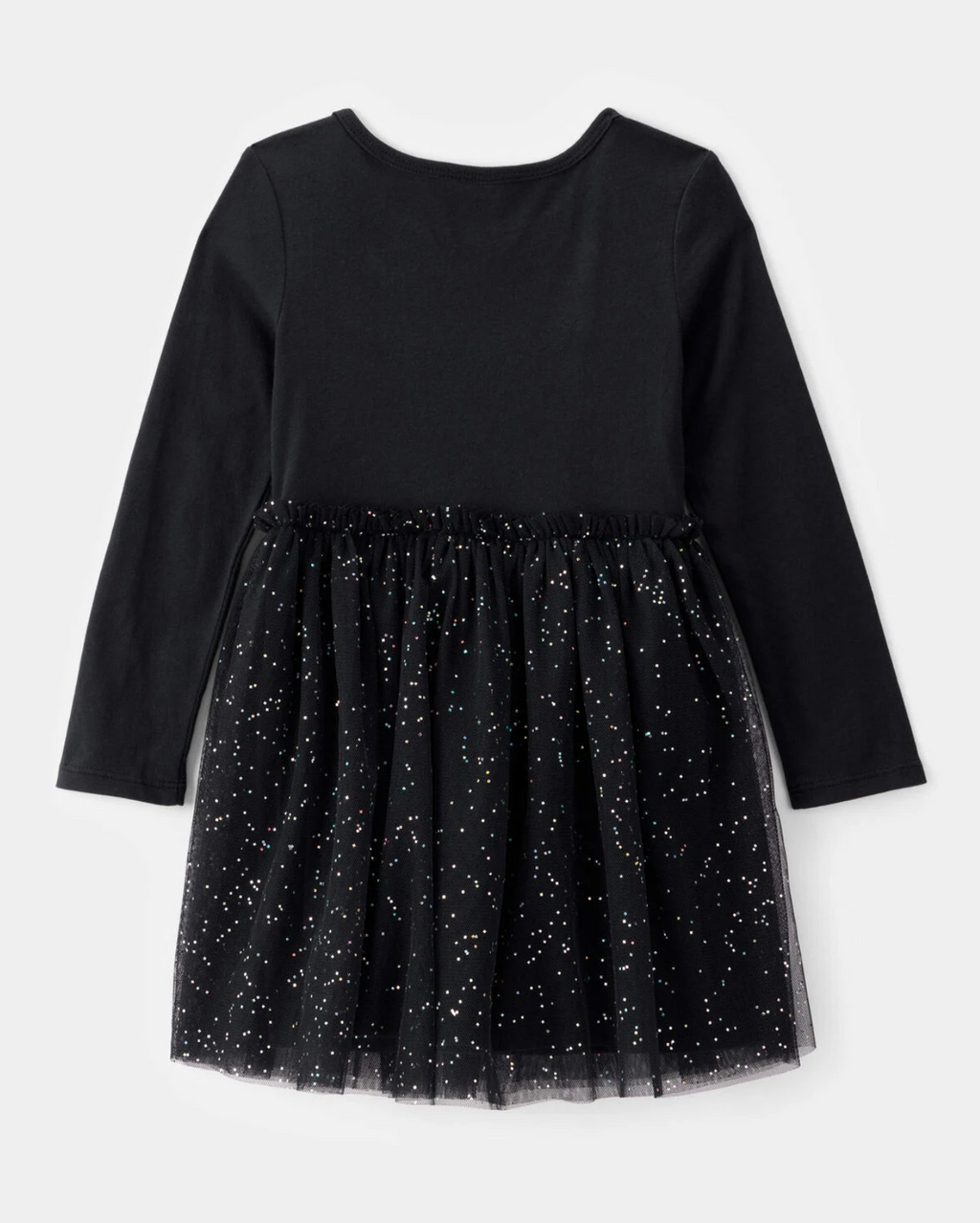 Carter's Toddler Halloween Skeleton Glitter Tulle Dress