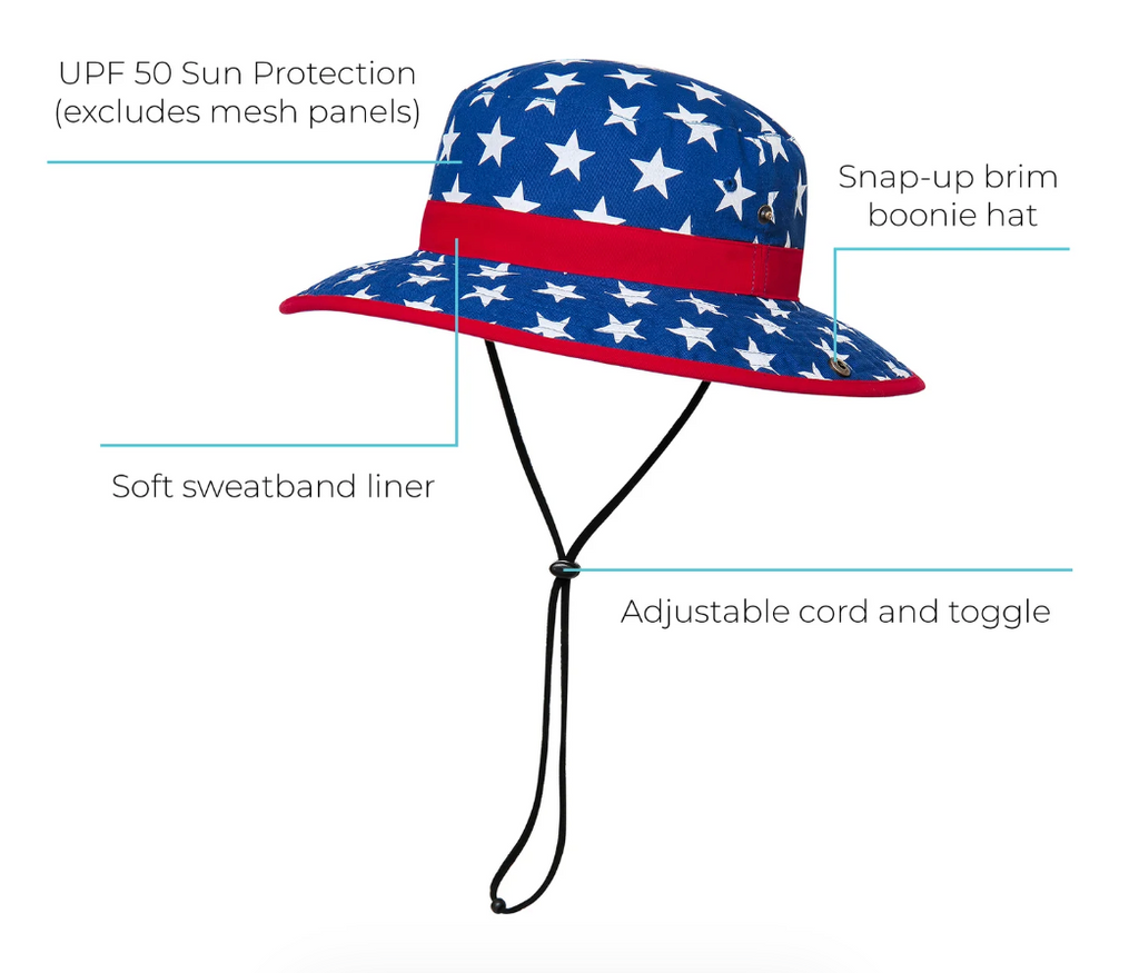 Americana Boonie Hat with Sun Protection