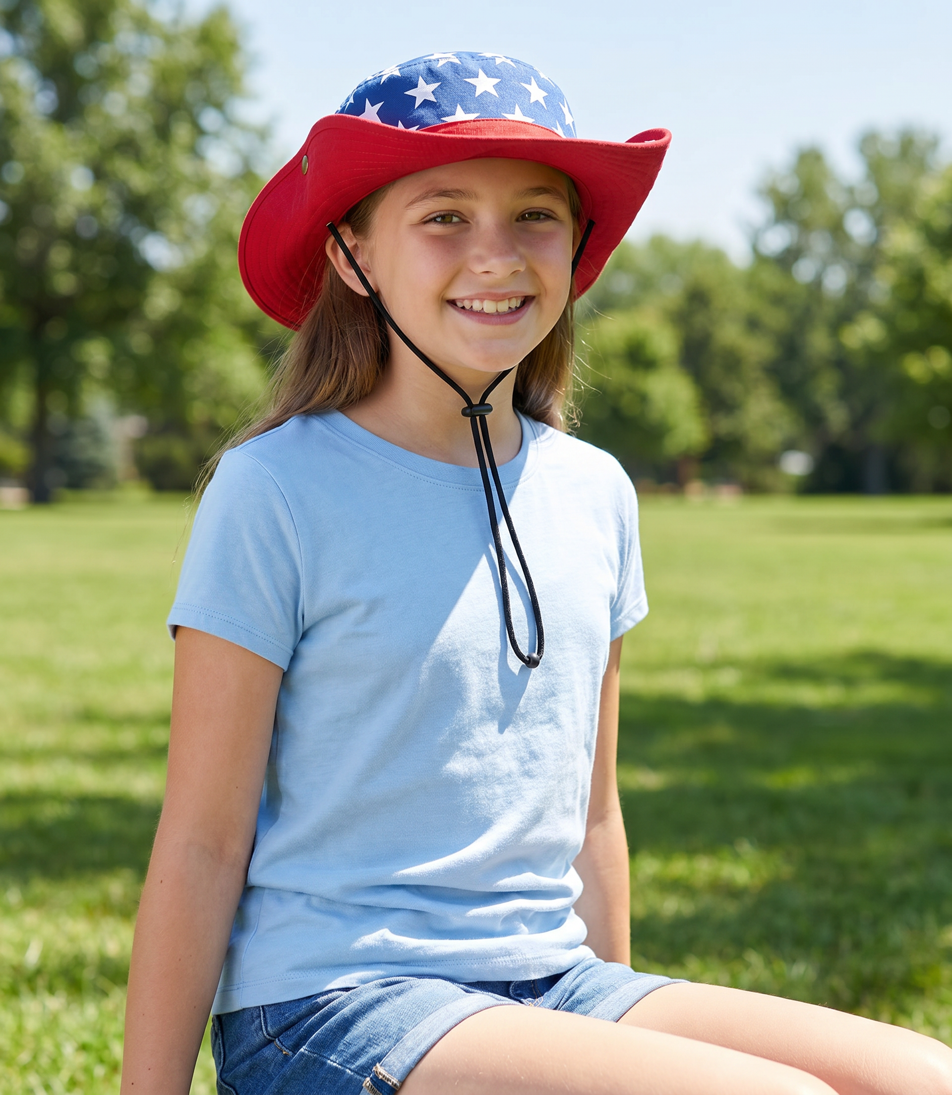 Americana Boonie Hat with Sun Protection