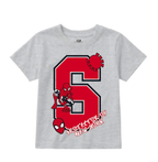 Spider-Man Boys Short-Sleeve T-Shirt, Sweatshirt, Shorts (3-Piece Set)